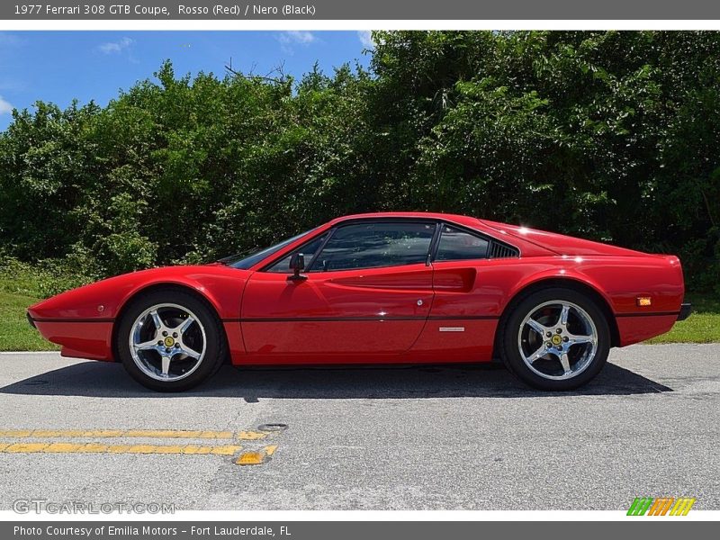 Rosso (Red) / Nero (Black) 1977 Ferrari 308 GTB Coupe