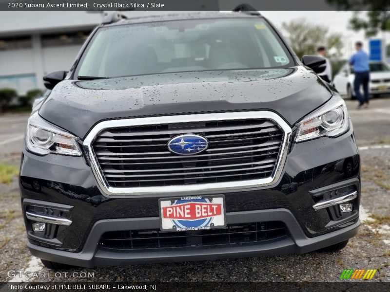 Crystal Black Silica / Slate 2020 Subaru Ascent Limited