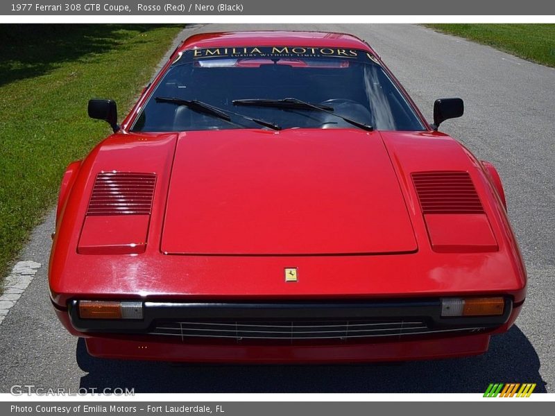 Rosso (Red) / Nero (Black) 1977 Ferrari 308 GTB Coupe