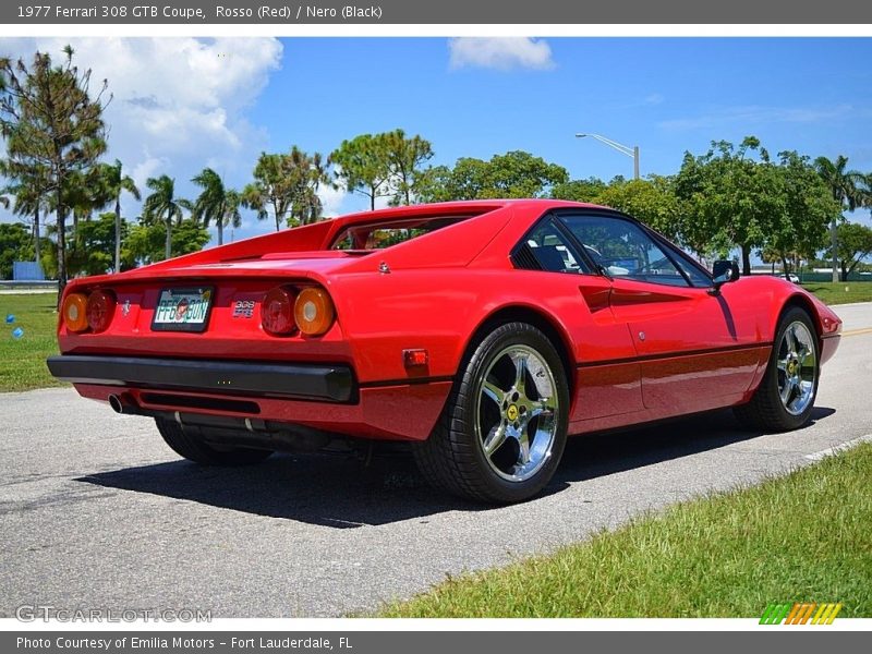 Rosso (Red) / Nero (Black) 1977 Ferrari 308 GTB Coupe