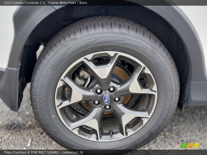 Crystal White Pearl / Black 2020 Subaru Crosstrek 2.0