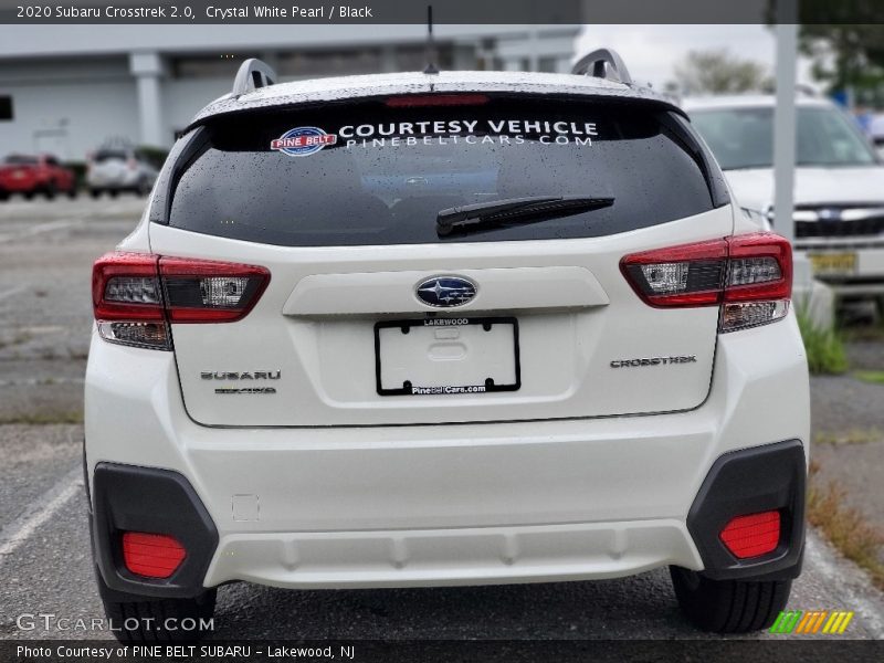 Crystal White Pearl / Black 2020 Subaru Crosstrek 2.0