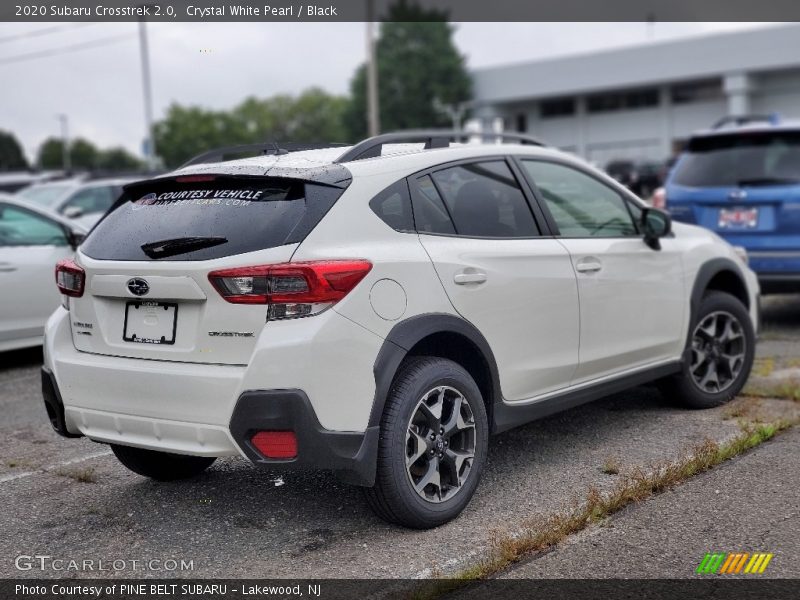 Crystal White Pearl / Black 2020 Subaru Crosstrek 2.0