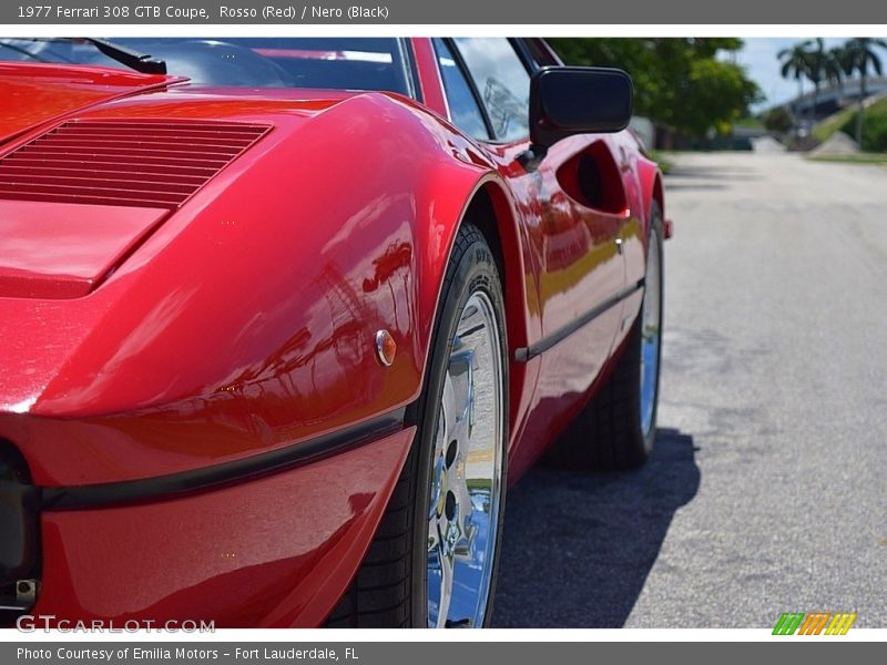 Rosso (Red) / Nero (Black) 1977 Ferrari 308 GTB Coupe