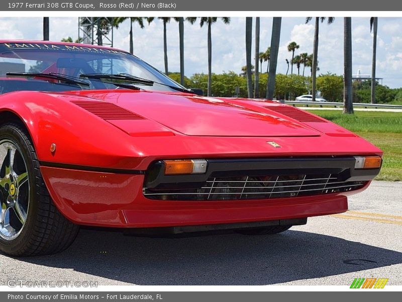 Rosso (Red) / Nero (Black) 1977 Ferrari 308 GTB Coupe