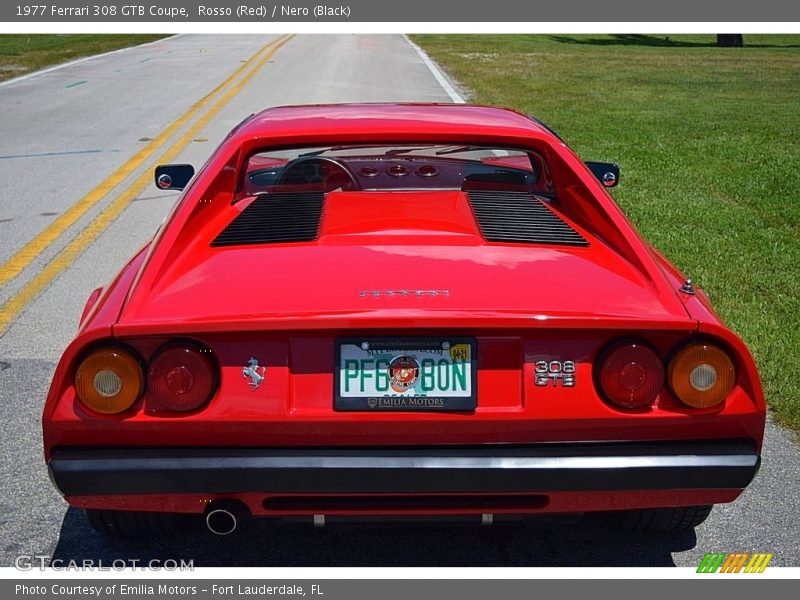 Rosso (Red) / Nero (Black) 1977 Ferrari 308 GTB Coupe