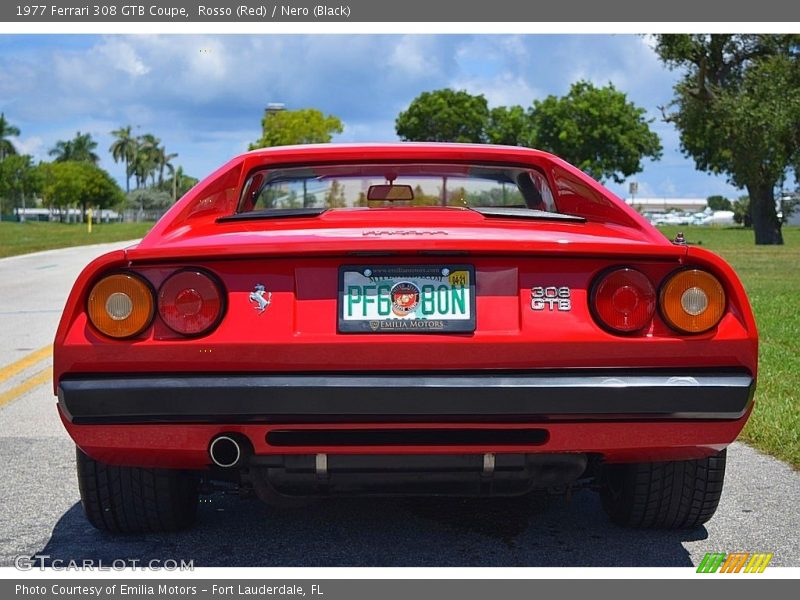 Rosso (Red) / Nero (Black) 1977 Ferrari 308 GTB Coupe