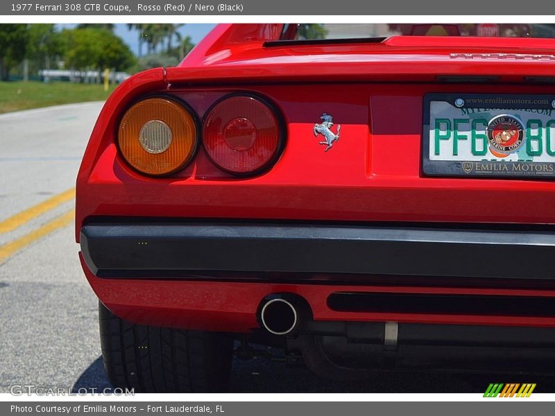 Rosso (Red) / Nero (Black) 1977 Ferrari 308 GTB Coupe