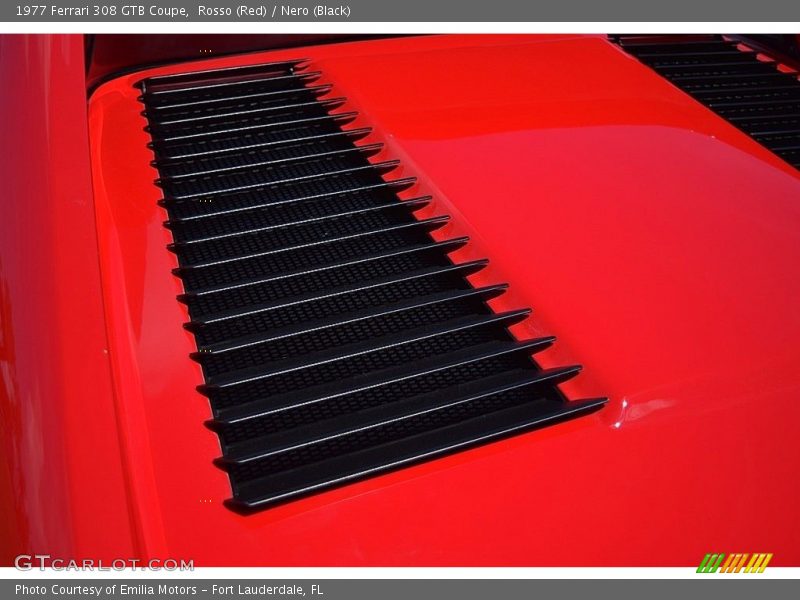 Rosso (Red) / Nero (Black) 1977 Ferrari 308 GTB Coupe