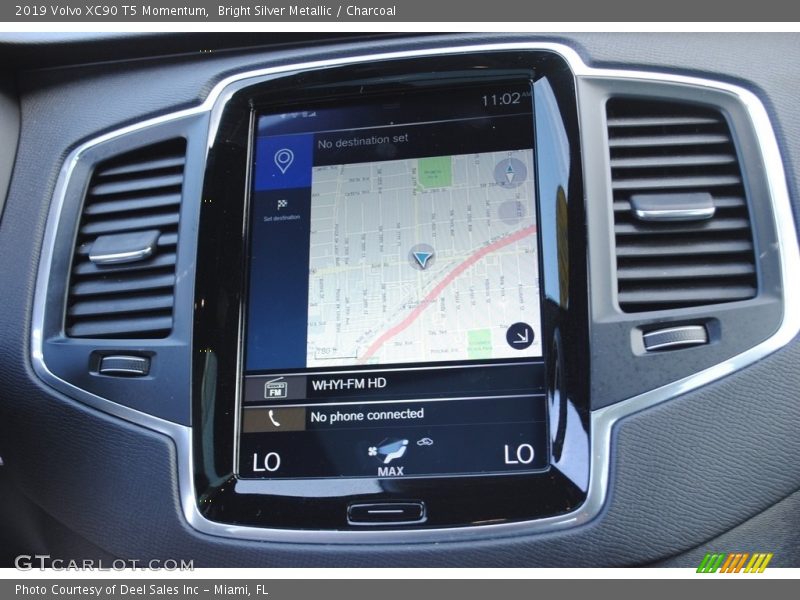Navigation of 2019 XC90 T5 Momentum