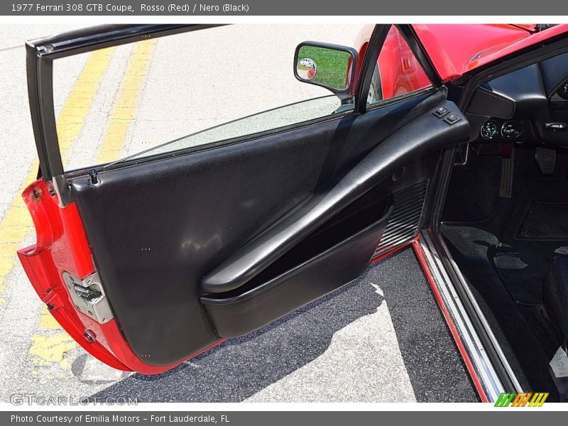 Door Panel of 1977 308 GTB Coupe