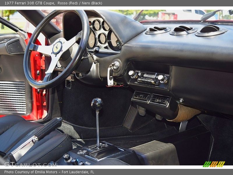 Dashboard of 1977 308 GTB Coupe