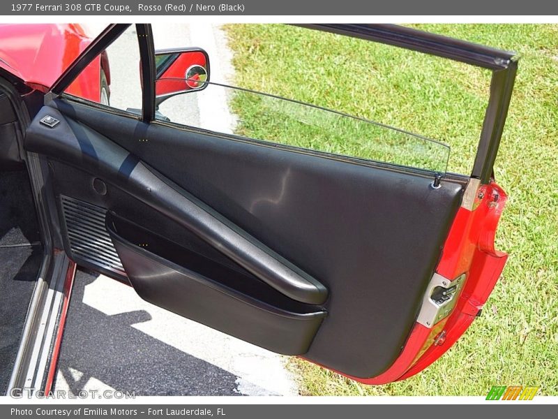 Door Panel of 1977 308 GTB Coupe