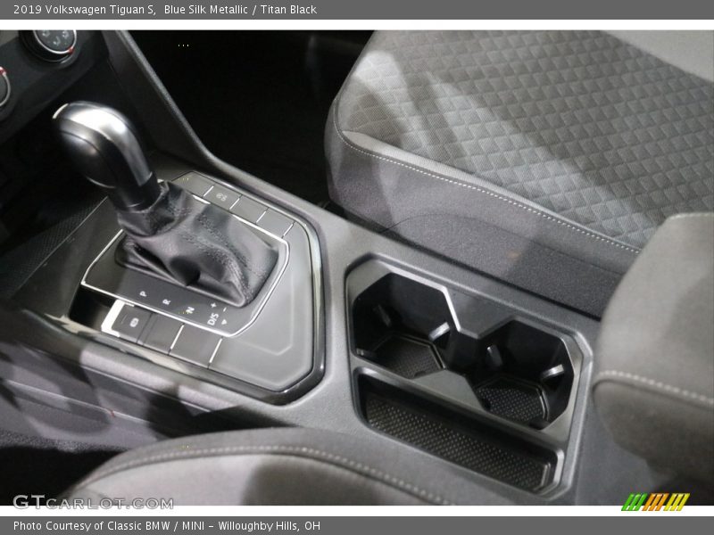 Blue Silk Metallic / Titan Black 2019 Volkswagen Tiguan S