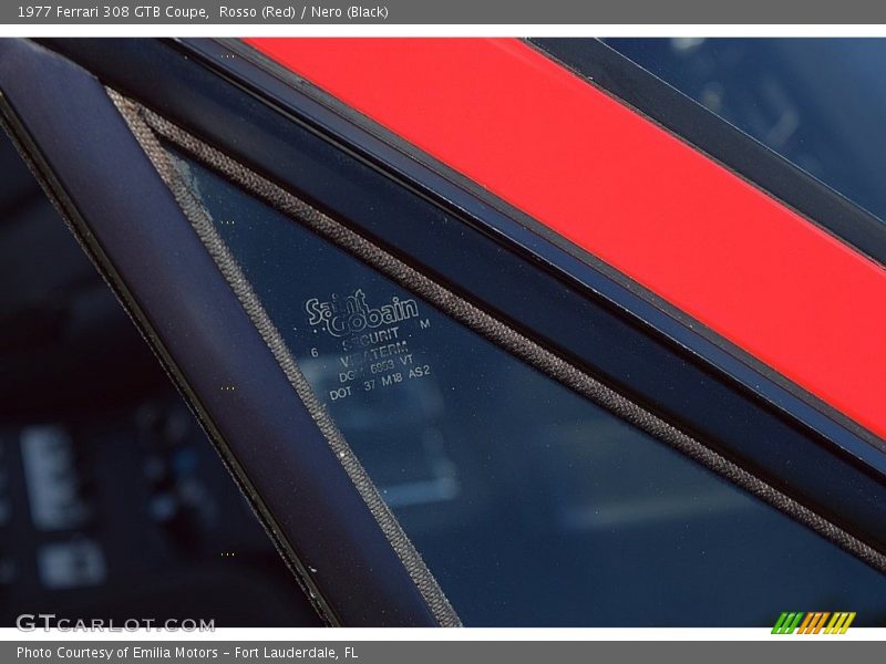 Rosso (Red) / Nero (Black) 1977 Ferrari 308 GTB Coupe