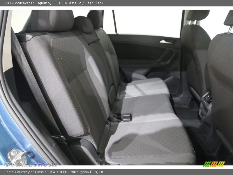 Blue Silk Metallic / Titan Black 2019 Volkswagen Tiguan S