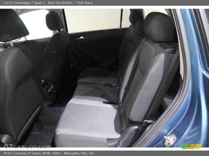 Blue Silk Metallic / Titan Black 2019 Volkswagen Tiguan S