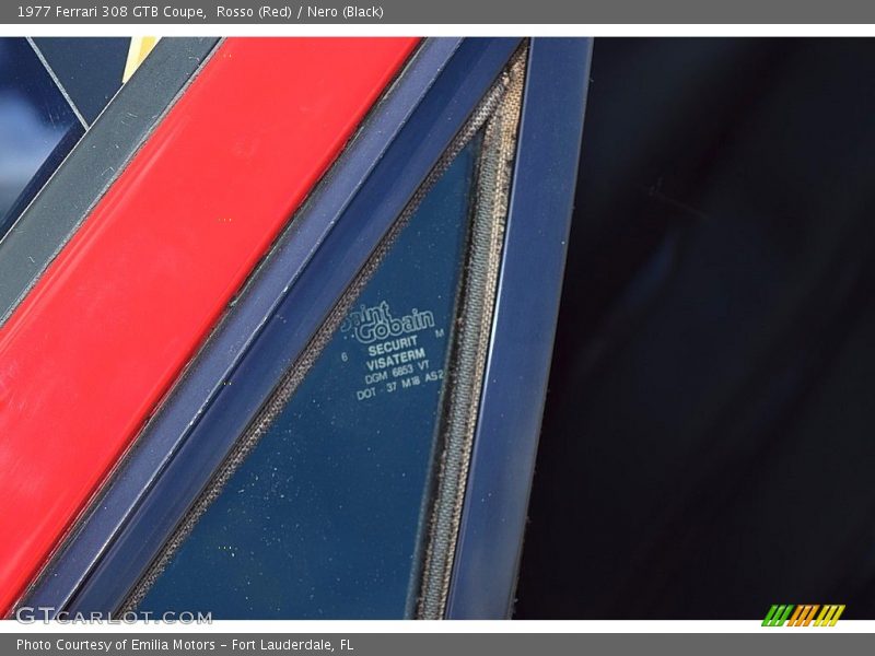 Rosso (Red) / Nero (Black) 1977 Ferrari 308 GTB Coupe