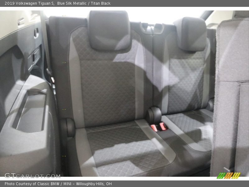 Blue Silk Metallic / Titan Black 2019 Volkswagen Tiguan S