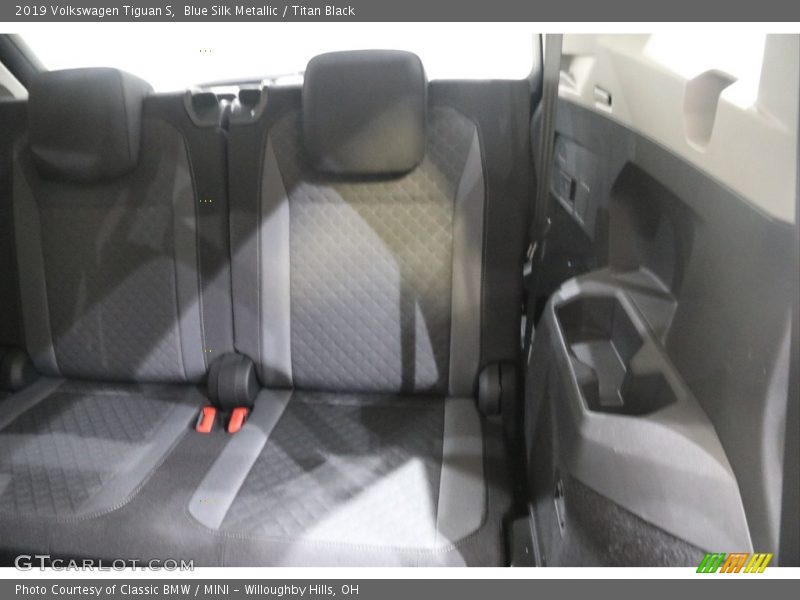 Blue Silk Metallic / Titan Black 2019 Volkswagen Tiguan S