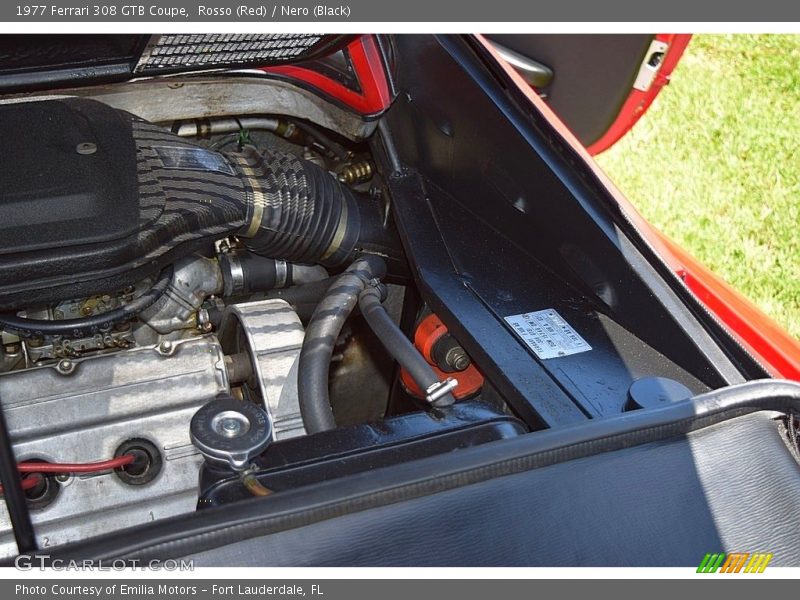  1977 308 GTB Coupe Engine - 2.9 Liter DOHC 16-Valve V8