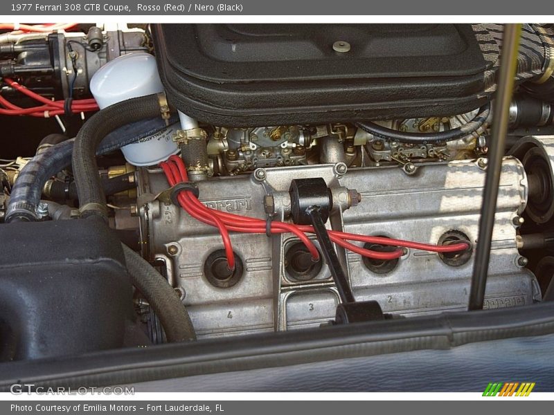  1977 308 GTB Coupe Engine - 2.9 Liter DOHC 16-Valve V8