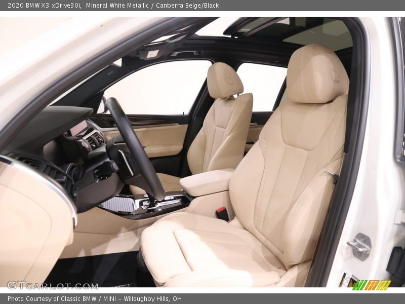  2020 X3 xDrive30i Canberra Beige/Black Interior