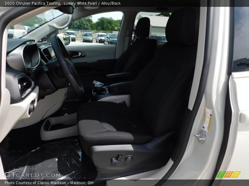 Luxury White Pearl / Alloy/Black 2020 Chrysler Pacifica Touring