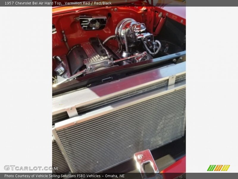 Vermillion Red / Red/Black 1957 Chevrolet Bel Air Hard Top