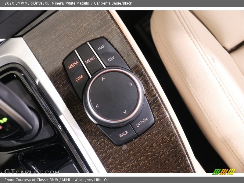 Mineral White Metallic / Canberra Beige/Black 2020 BMW X3 xDrive30i