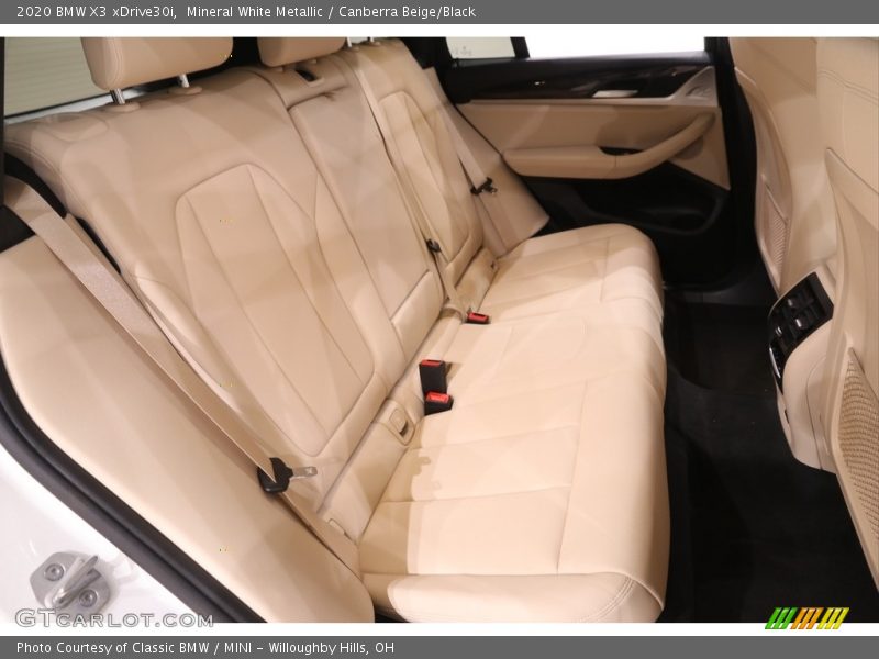 Mineral White Metallic / Canberra Beige/Black 2020 BMW X3 xDrive30i