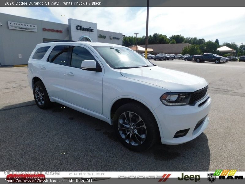White Knuckle / Black 2020 Dodge Durango GT AWD