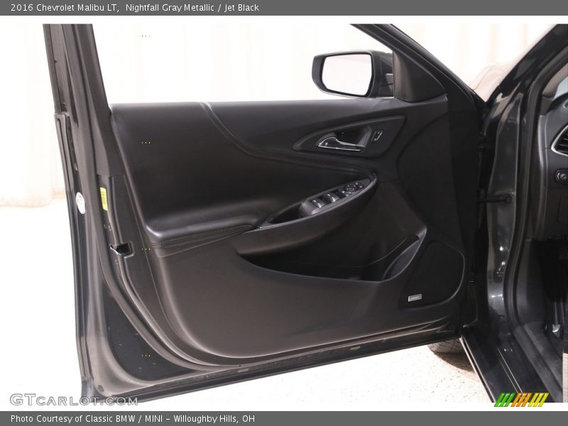 Nightfall Gray Metallic / Jet Black 2016 Chevrolet Malibu LT