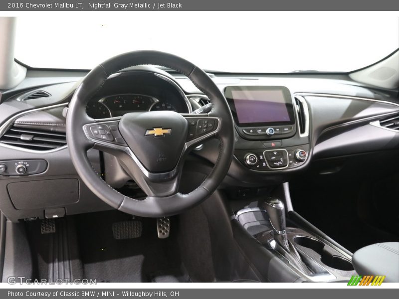 Nightfall Gray Metallic / Jet Black 2016 Chevrolet Malibu LT