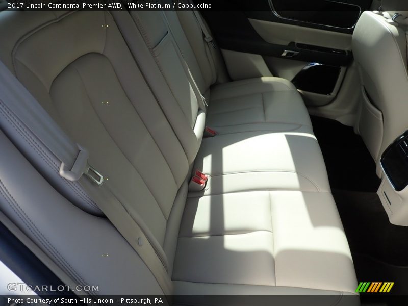 White Platinum / Cappuccino 2017 Lincoln Continental Premier AWD
