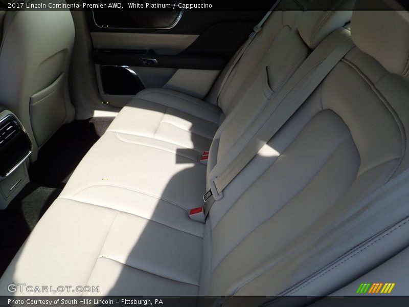 White Platinum / Cappuccino 2017 Lincoln Continental Premier AWD