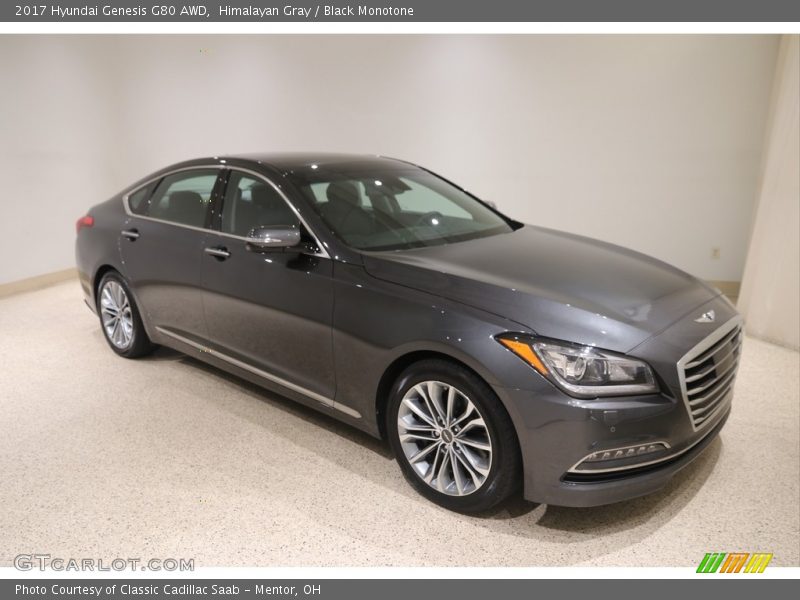 Himalayan Gray / Black Monotone 2017 Hyundai Genesis G80 AWD