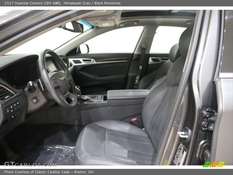 Himalayan Gray / Black Monotone 2017 Hyundai Genesis G80 AWD