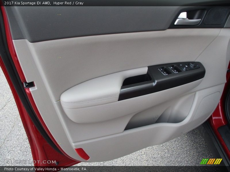 Hyper Red / Gray 2017 Kia Sportage EX AWD