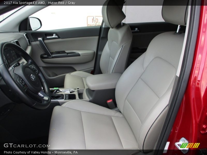 Hyper Red / Gray 2017 Kia Sportage EX AWD