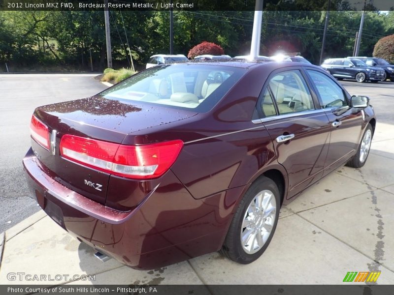 Bordeaux Reserve Metallic / Light Camel 2012 Lincoln MKZ FWD