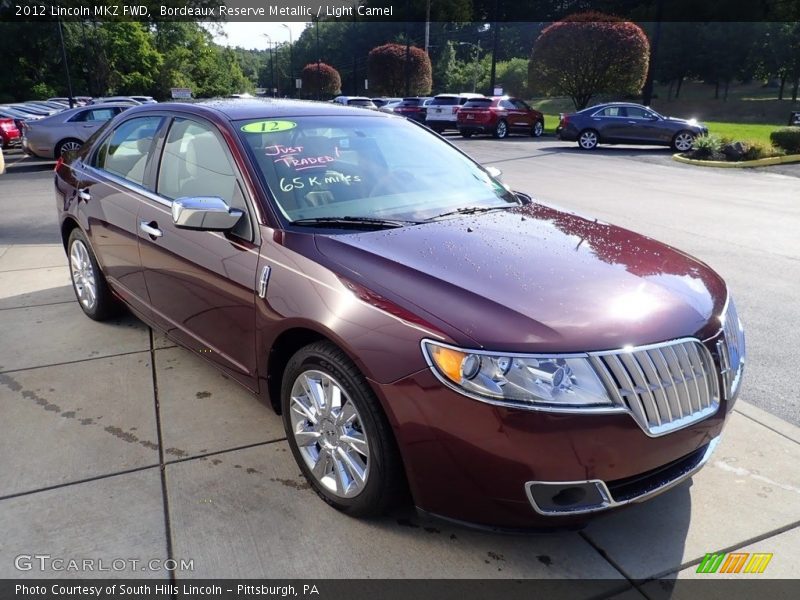 Bordeaux Reserve Metallic / Light Camel 2012 Lincoln MKZ FWD