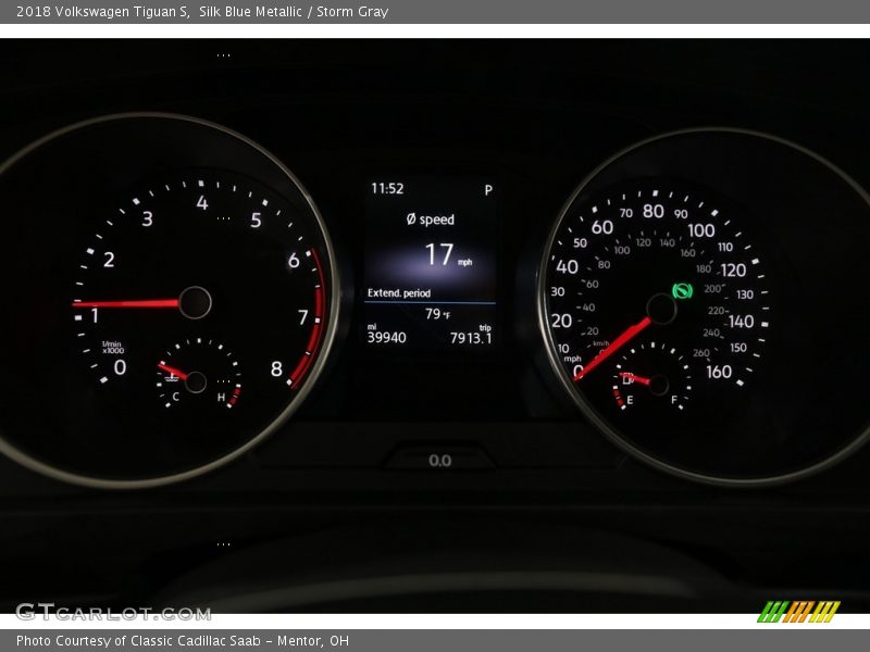  2018 Tiguan S S Gauges