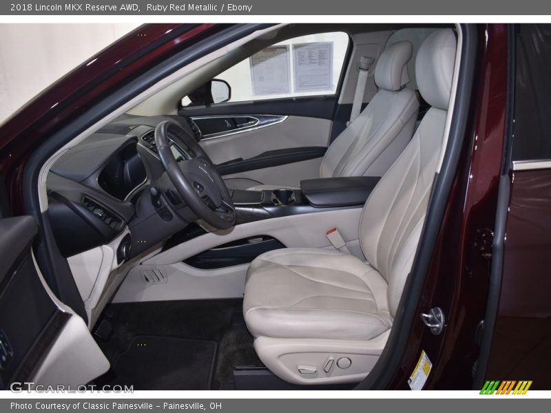 Ruby Red Metallic / Ebony 2018 Lincoln MKX Reserve AWD