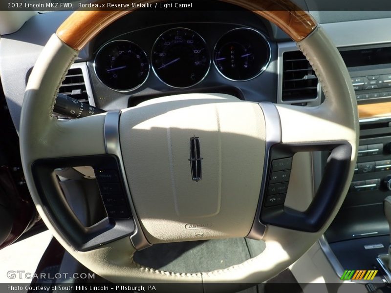 Bordeaux Reserve Metallic / Light Camel 2012 Lincoln MKZ FWD