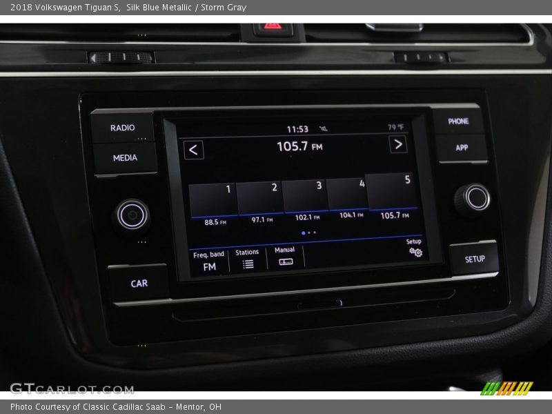 Audio System of 2018 Tiguan S