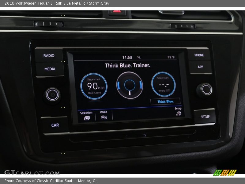Controls of 2018 Tiguan S
