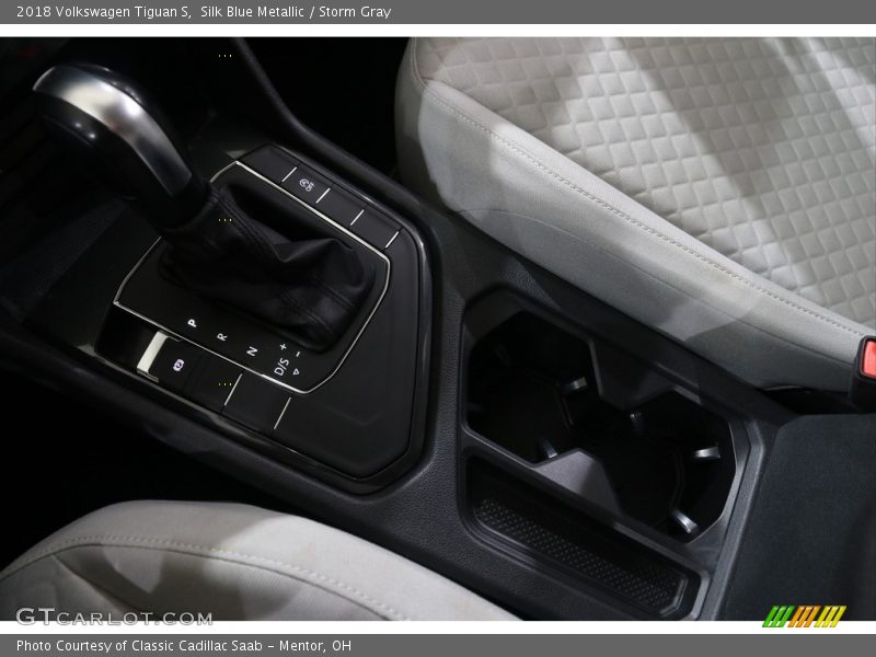 Silk Blue Metallic / Storm Gray 2018 Volkswagen Tiguan S