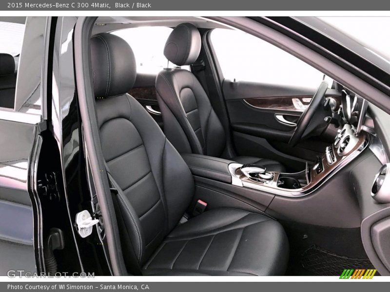 Black / Black 2015 Mercedes-Benz C 300 4Matic