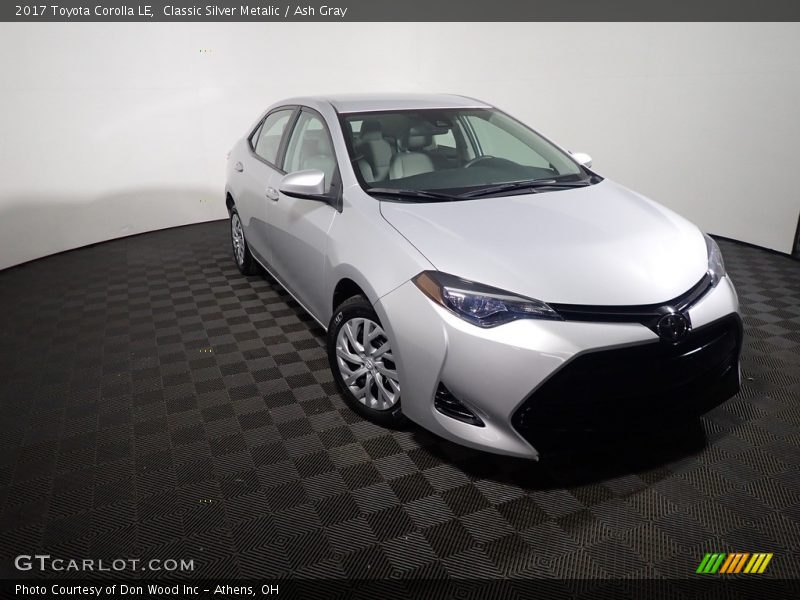 Classic Silver Metalic / Ash Gray 2017 Toyota Corolla LE